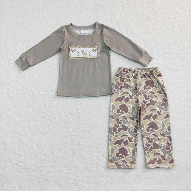 Boys Camo Pant Set